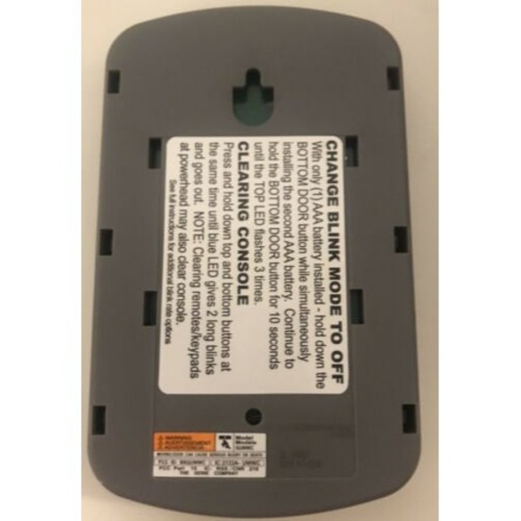 Genie Universal Wireless 3-Door Wall Console Model GUWWC-R - Picture 2 of 5